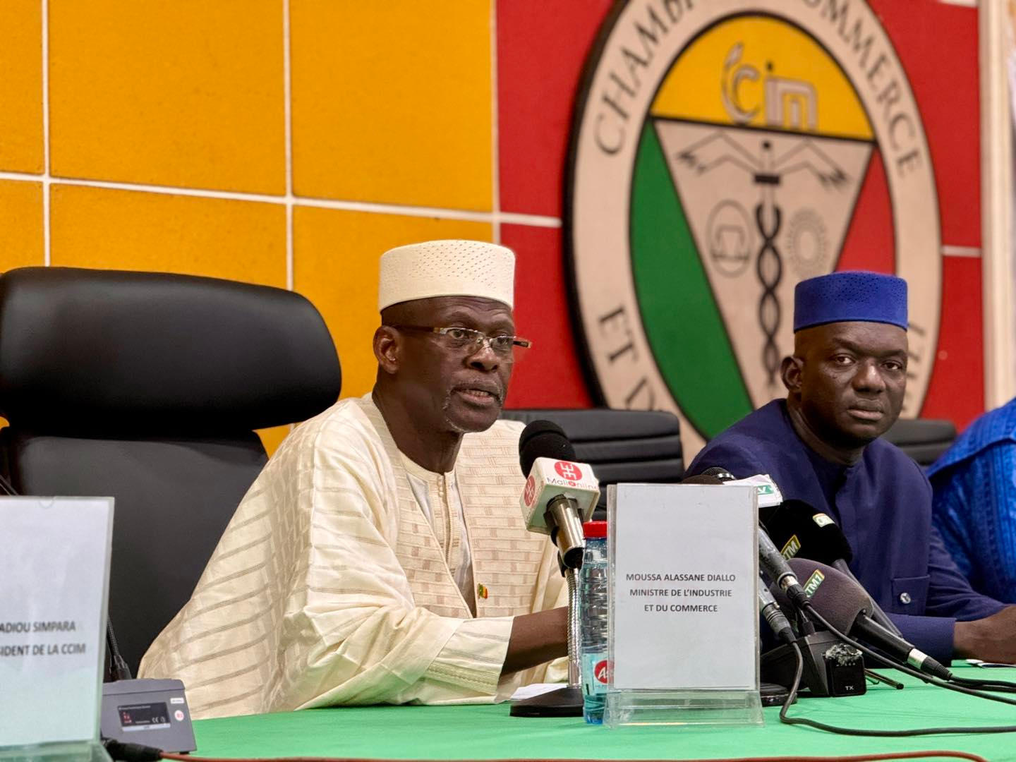 moussa alassane diallo ministre ministre Industrie commerce rencontre secteur prive