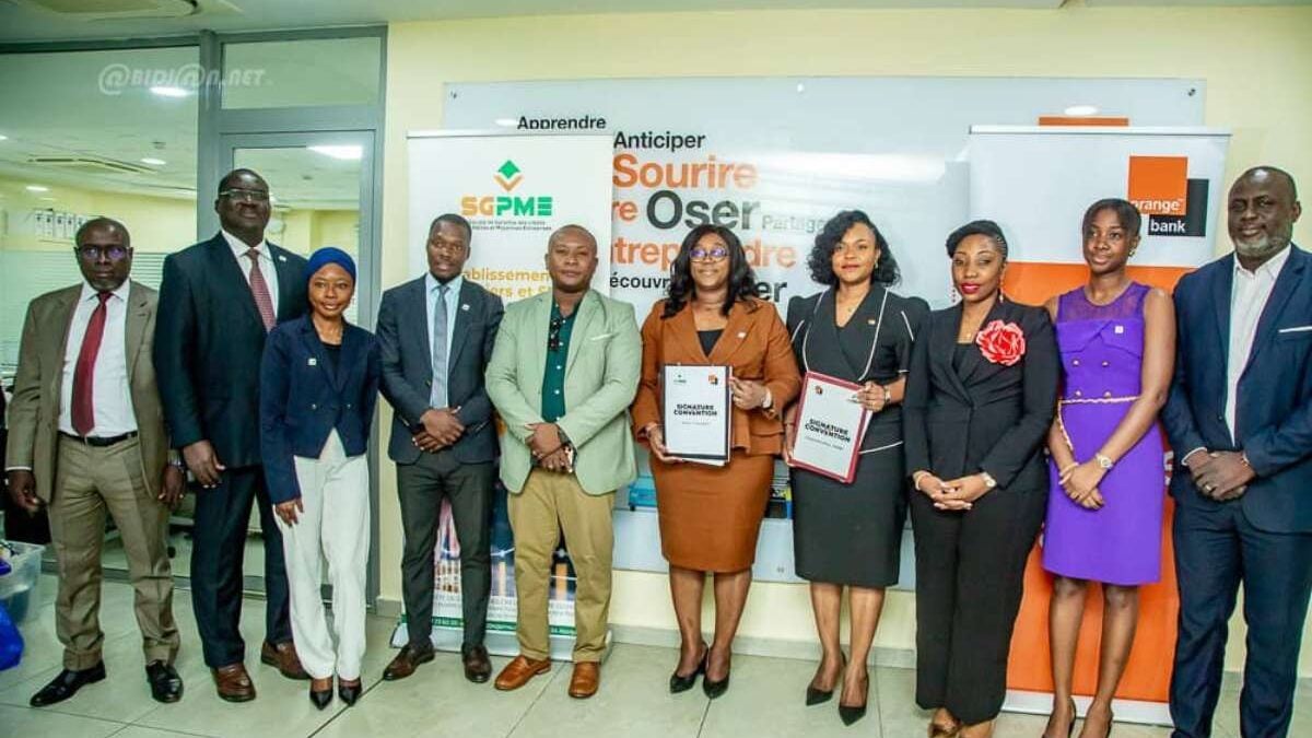 Côte d’Ivoire/ financement des PME : Orange Banque et la SGPME mobilisent 17 milliards FCFA